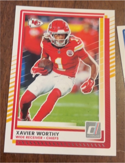 2025 Donruss #170 Xavier Worthy — front