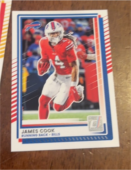 2025 Panini Donruss #194 James Cook — front