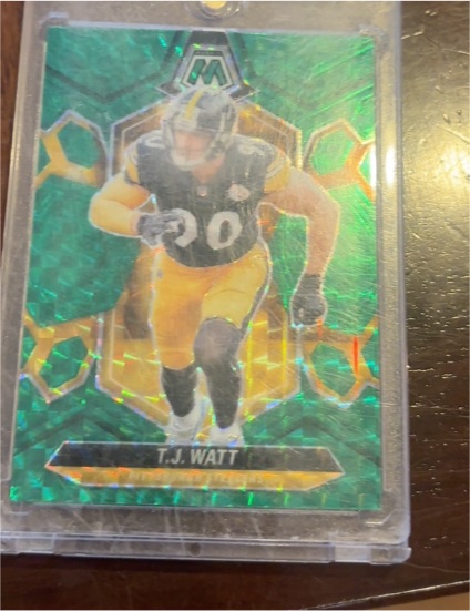 2024 Panini Mosaic #188 T.J. Watt — front
