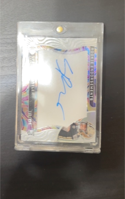2024 Panini Illusions #RE-CSR Cade Stover Rookie Endorsements Auto — front