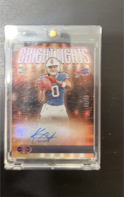 2024 Panini Illusions Bright Lights Signatures Kendall Milton #BLS-KCN — front