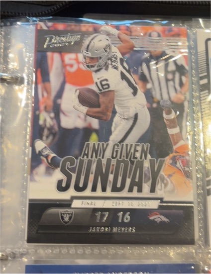 2024 Panini Prestige Any Given Sunday #AGS-JMS Jakobi Meyers — front