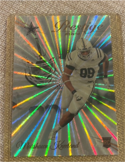 2024 Panini Prestige Xtra Points Sunburst Marshawn Kneeland RC — front
