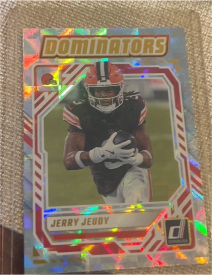 2025 Donruss Dominators #DOM-JJY Jerry Jeudy — front