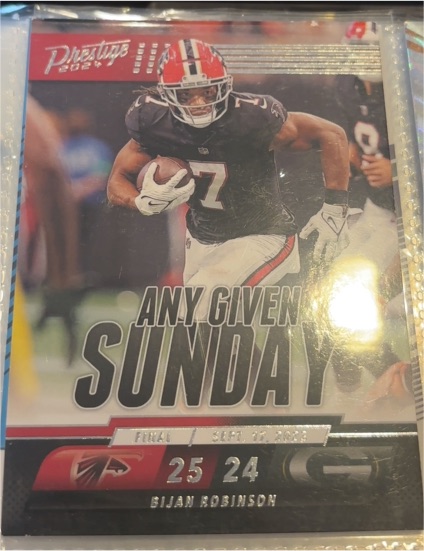 2024 Panini Prestige Any Given Sunday #AGS-BRN Bijan Robinson — front