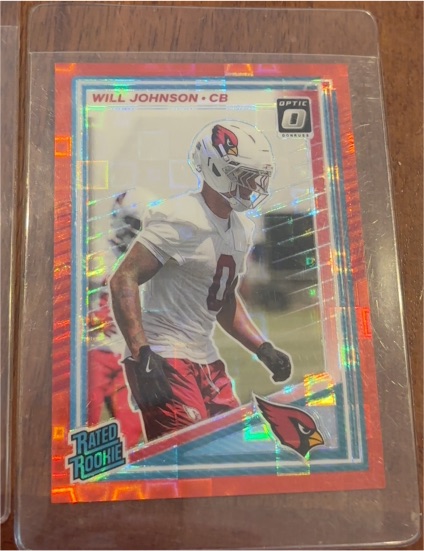 2025 Panini Donruss Optic #396 Will Johnson — front