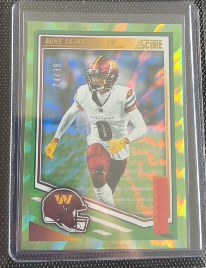 2025 Panini Score #294 Mike Sainristil — front