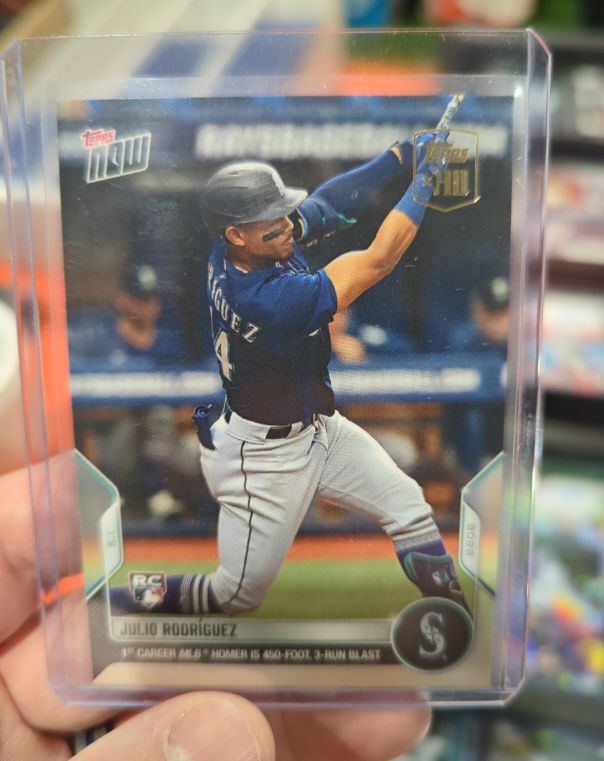 2022 Topps Now #112 Julio Rodriguez — front