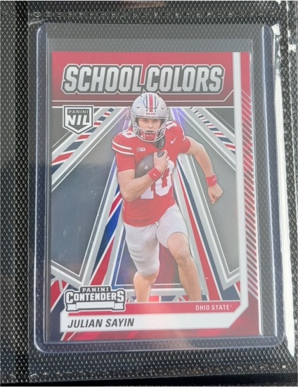 2025 Panini Contenders NIL #2 Julian Sayin — front