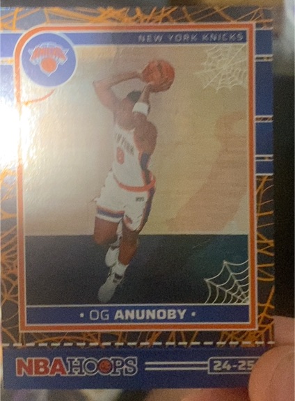 2024-25 Panini Haunted Hoops #54 OG Anunoby — front