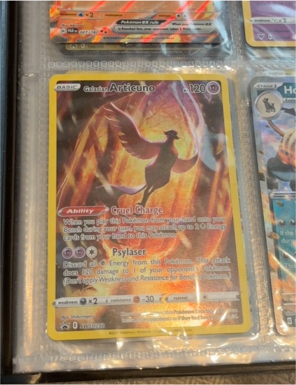 2023 Pokemon TCG #SWSH282 Galarian Articuno — front