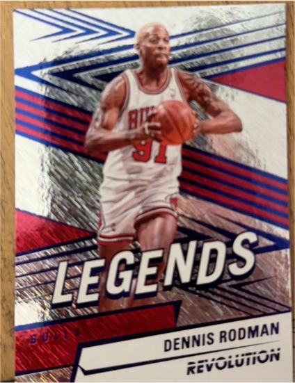 2024-25 Panini Revolution #172 Dennis Rodman Legends Chicago Bulls — front