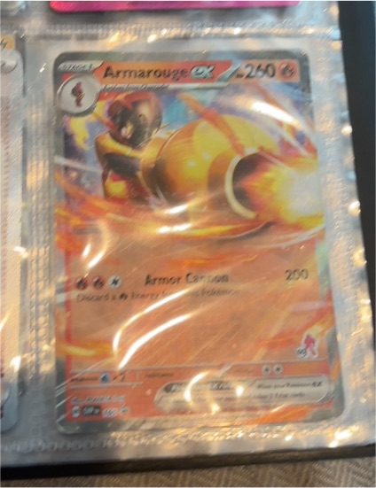 2024 Pokemon Scarlet & Violet Black Star Promo #SVP 105 Armarouge ex — front