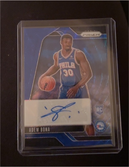 2024-25 Panini Prizm Rookie Signatures #RSI-AB Adem Bona — front