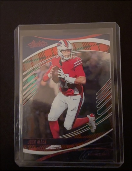 2025 Panini Absolute #10 Josh Allen — front