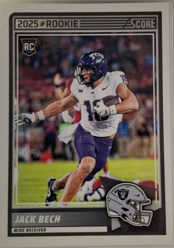 2025 Panini Score #63 Jack Bech — front