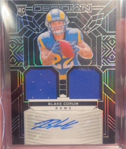 2024 Panini Obsidian #RMI-BCM Blake Corum — front