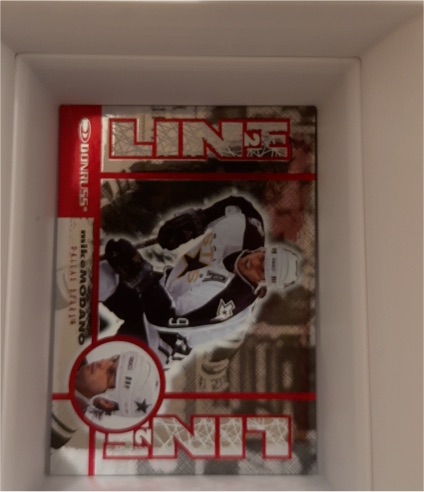 1997-98 Donruss Line 2 Line #14 Mike Modano — front
