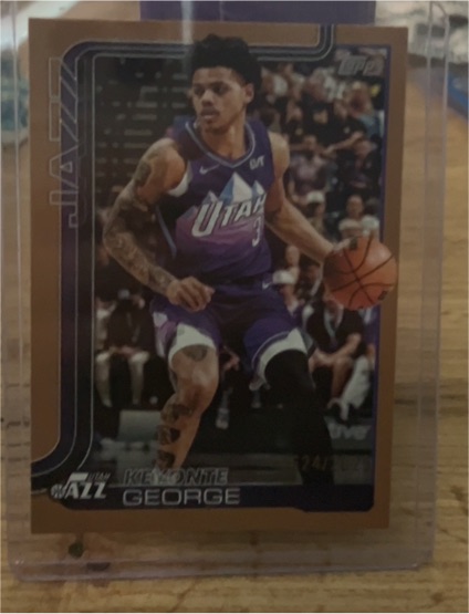 2025-26 Topps #131 Keyonte George — front