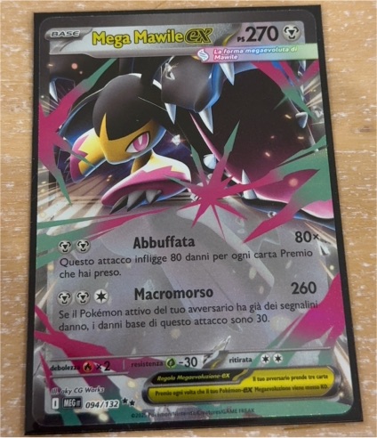 2025 Pokémon Mega Mawile EX 094/132 — front