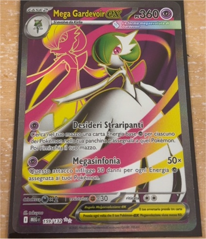 2025 Pokémon Mega Evolution #159/132 Mega Gardevoir ex — front
