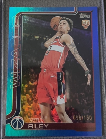 2025-26 Topps #221 Will Riley — front