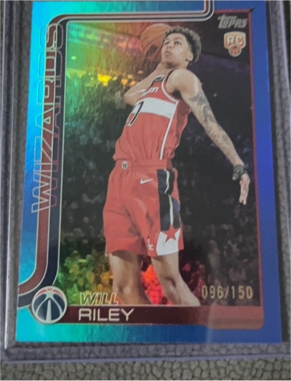 2025-26 Topps #221 Will Riley — front