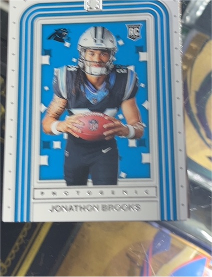 2024 Panini Photogenic #18 Jonathon Brooks Rookie Introductions — front