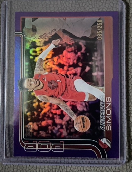 2025-26 Topps #123 Anfernee Simons — front