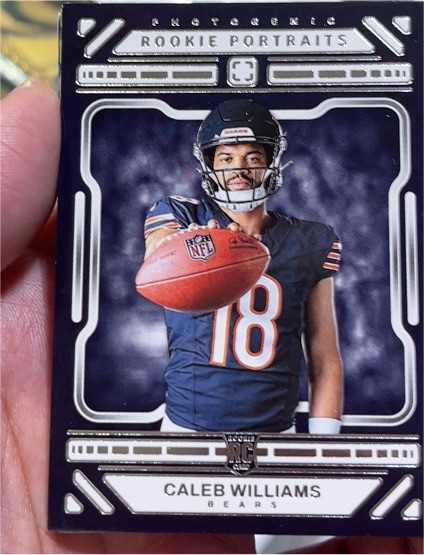 2024 Panini Photogenic Rookie Portraits #193 Caleb Williams — front