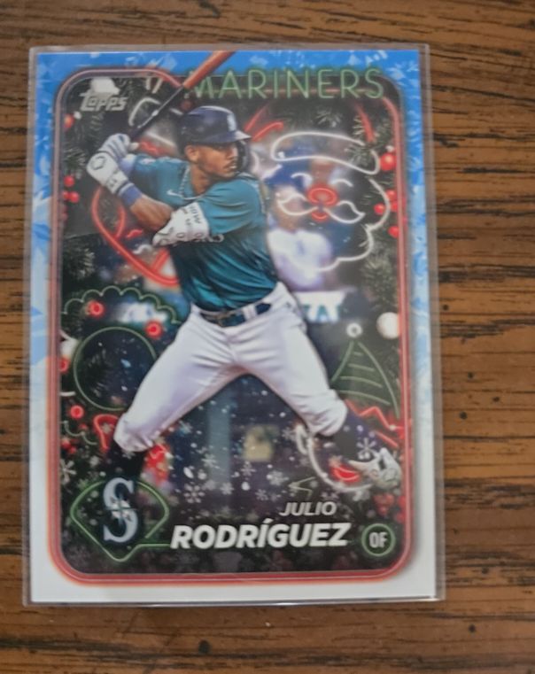 2024 Topps Holiday #H153 Julio Rodriguez — front