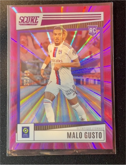2022-23 Panini Score Ligue 1 #87 Malo Gusto — front