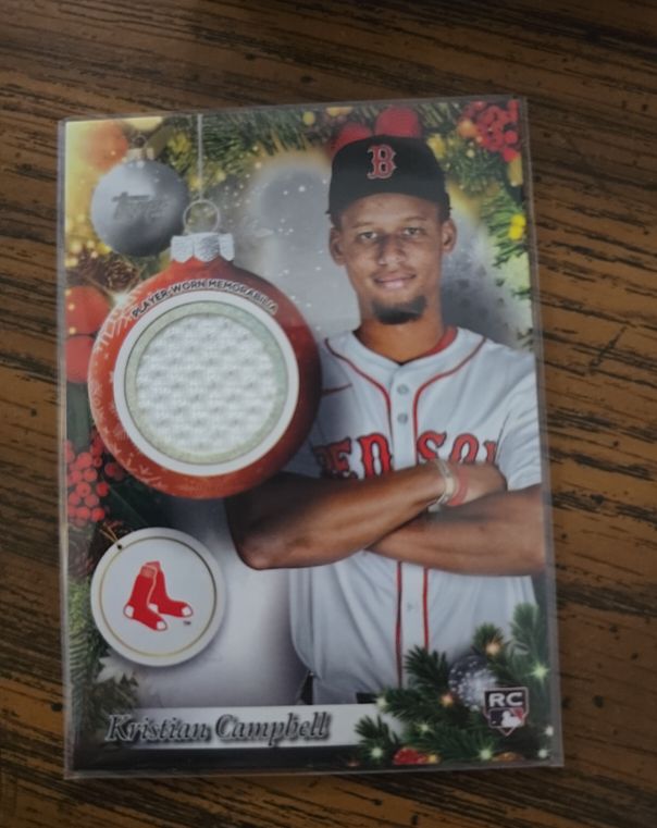 2025 Topps Holiday #PR-KC Kristian Campbell — front
