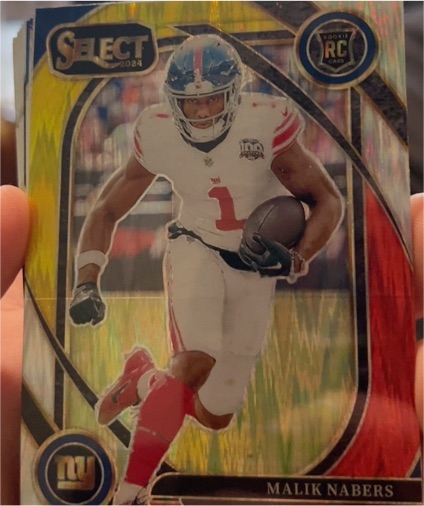 2024 Panini Select #220 Malik Nabers Club Level — front
