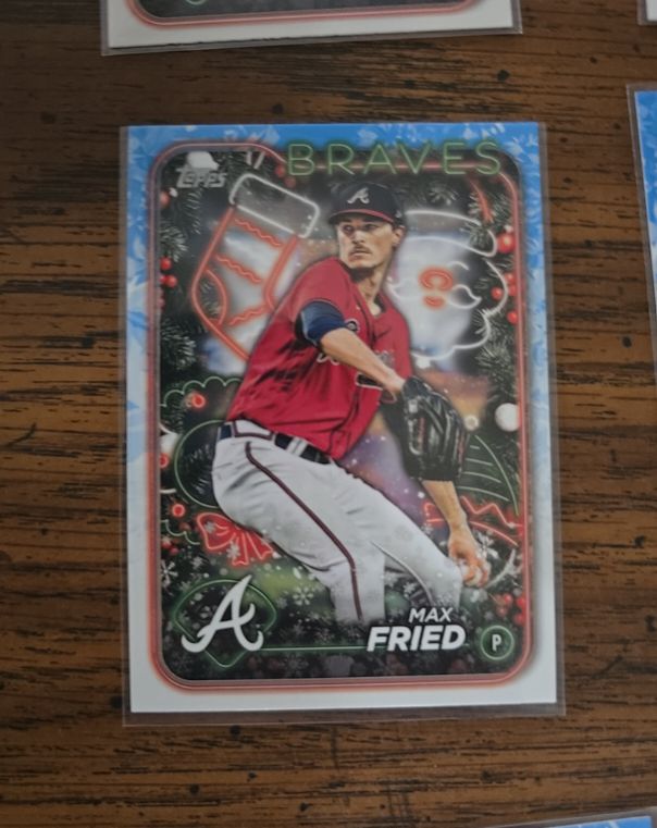 2024 Topps Holiday #H134 Max Fried — front