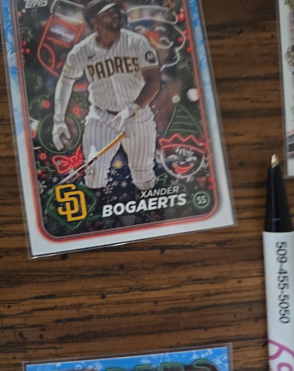 2024 Topps Holiday #H80 Xander Bogaerts — front