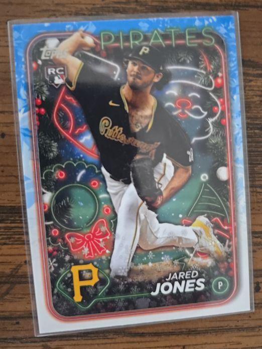 2024 Topps Holiday #H147 Jared Jones — front