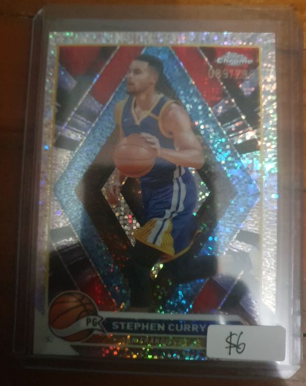 2023-24 Topps Chrome #30 Stephen Curry — front