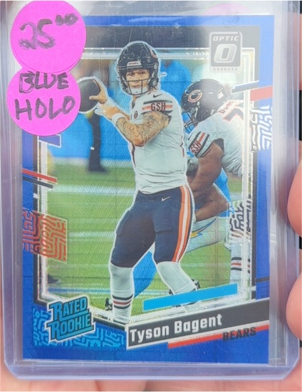 2023 Donruss Optic Blue Holo #Tyson Bagent — front
