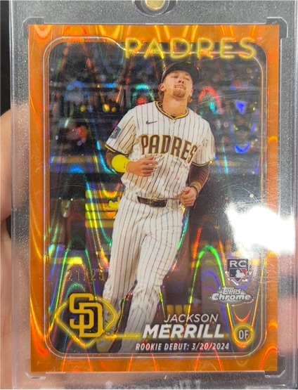 2024 Topps Chrome Update #USC57 Jackson Merrill — front