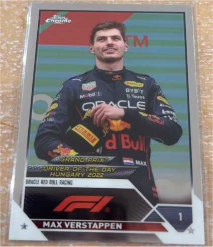 2023 Topps Chrome Formula 1 #178 Max Verstappen — front