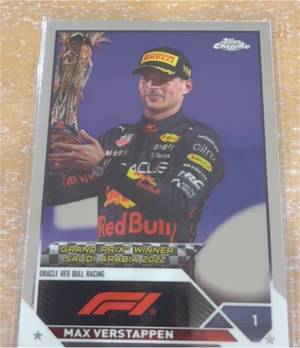 2023 Topps Chrome Formula 1 #145 Max Verstappen — front