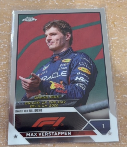 2023 Topps Chrome Formula 1 #179 Max Verstappen — front