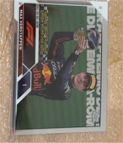 2023 Topps Chrome Formula 1 #147 Max Verstappen — front