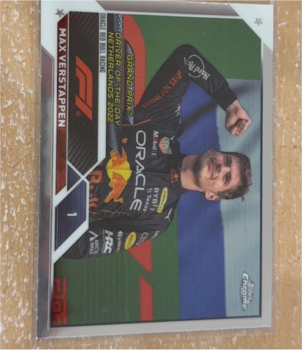 2023 Topps Chrome Formula 1 #180 Max Verstappen — front
