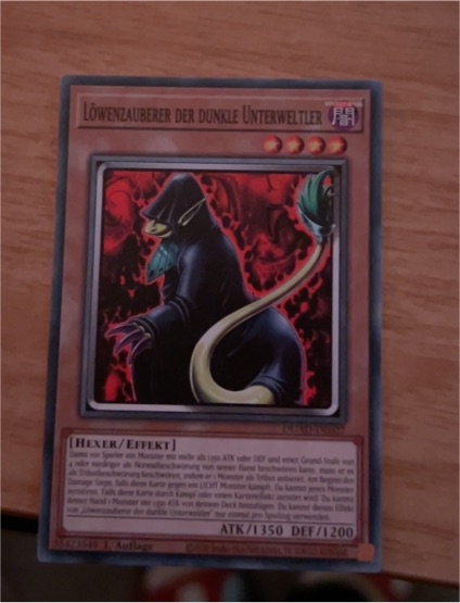 Yu-Gi-Oh! Duelist Advance #DUAD-EN027 Leo Wizard the Dark Fiend — front