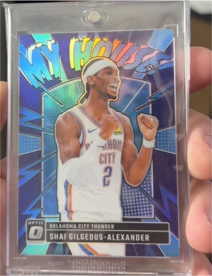2024-25 Panini Donruss Optic #6 Shai Gilgeous-Alexander My House — front