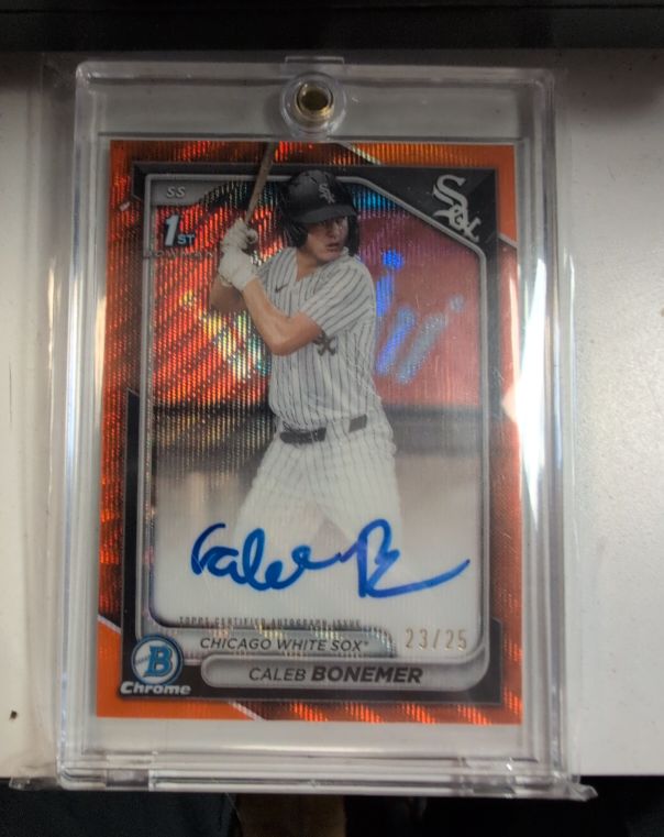 2024 Bowman Chrome #23 Caleb Bonemer — front
