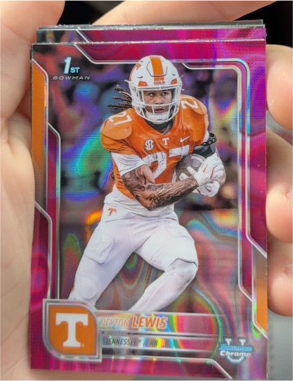 2025 Bowman Chrome University #97 Peyton Lewis — front