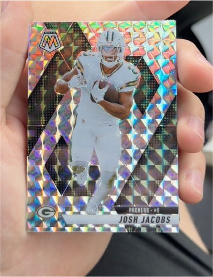 2024 Panini Mosaic #8 Josh Jacobs — front